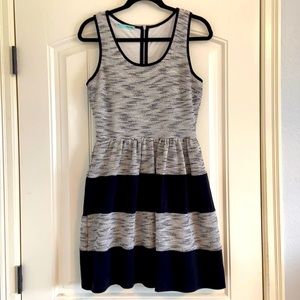Express black and white Tulip Dress